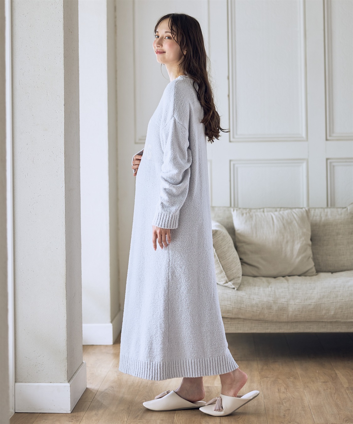 Rosemadame モコモコニットルームワンピース_sub_13