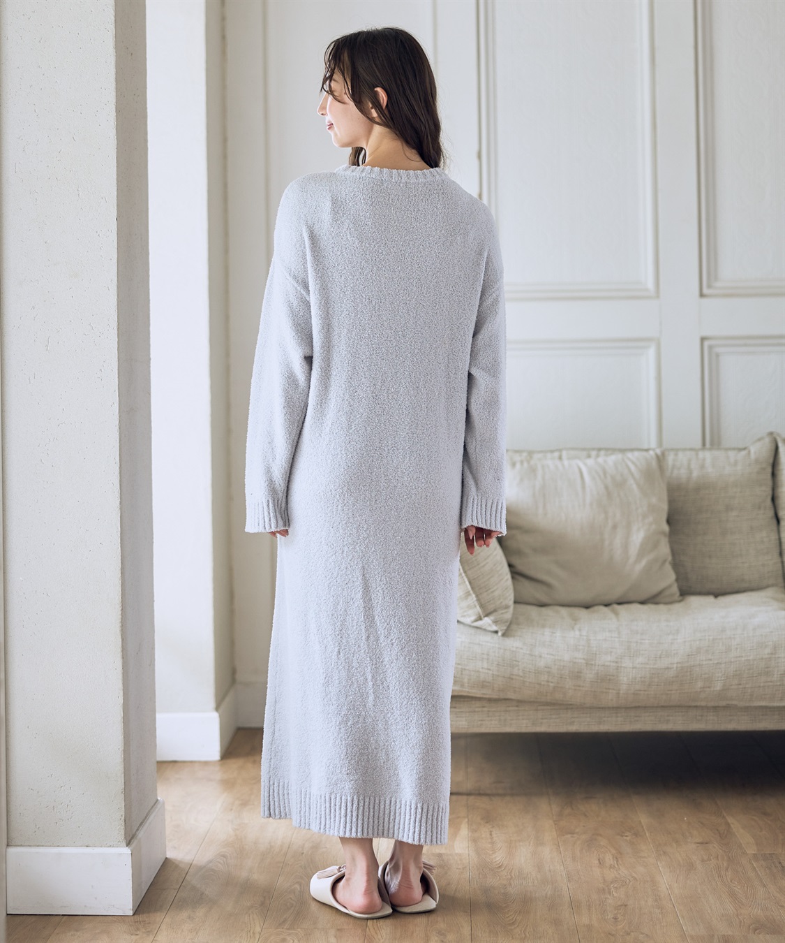 Rosemadame モコモコニットルームワンピース_sub_14