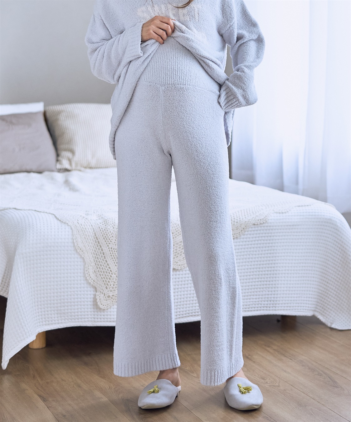 Rosemadame モコモコニット腹巻パンツ_sub_2