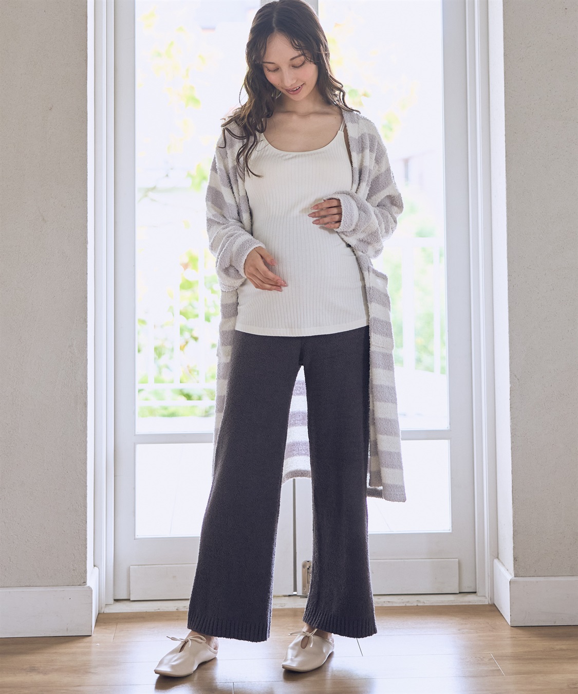 Rosemadame モコモコニット腹巻パンツ_sub_6