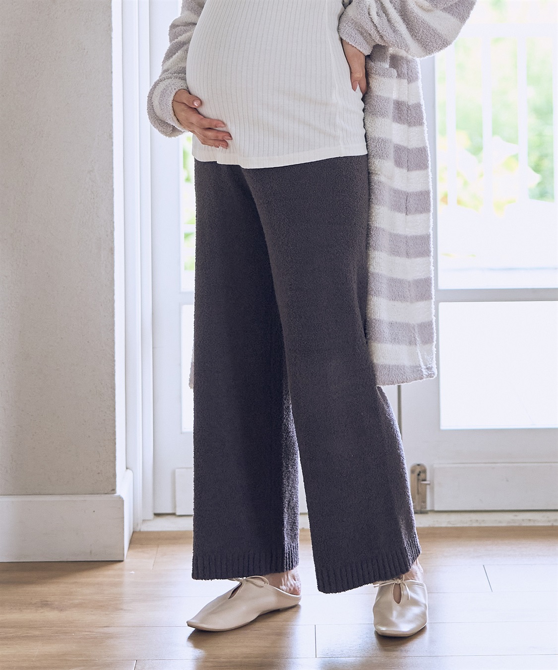 Rosemadame モコモコニット腹巻パンツ_sub_7