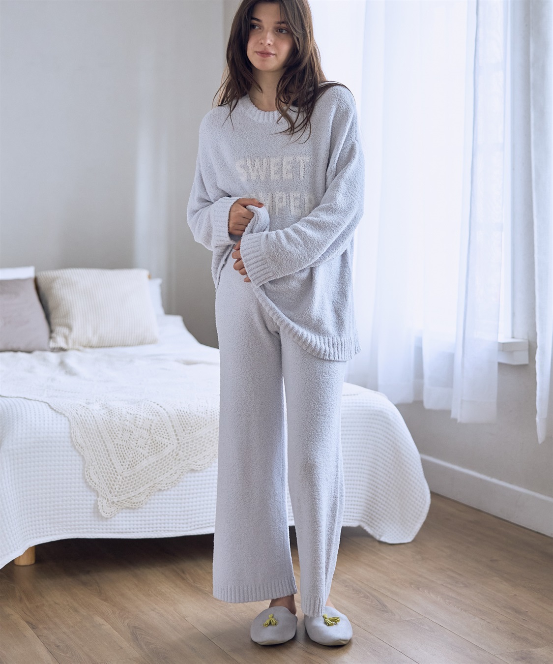 Rosemadame モコモコニット腹巻パンツ_sub_13