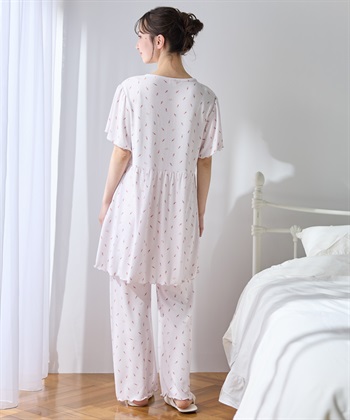 Rosemadame ワッフル風アイス柄パジャマ/マタニティパジャマ（マタニティ/授乳服）上下セット 授乳口付き 授乳楽々 妊婦服 産前・産後対応_subthumb_21