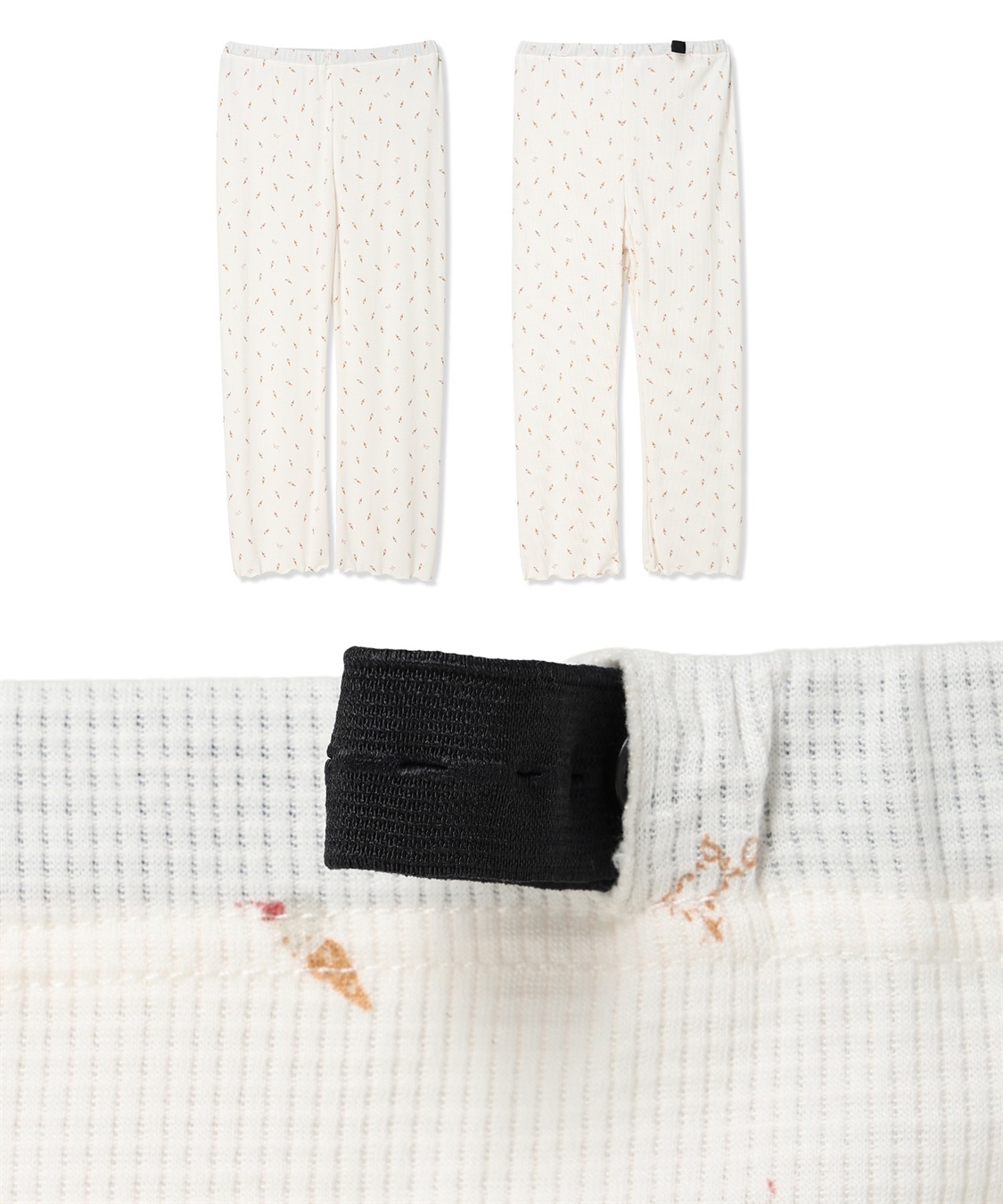 Rosemadame ワッフル風アイス柄パジャマ/マタニティパジャマ（マタニティ/授乳服）上下セット 授乳口付き 授乳楽々 妊婦服 産前・産後対応_sub_26