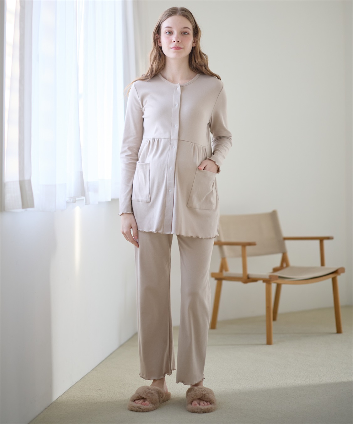 Rosemadame フライスパジャマ/ルームウェア（マタニティ/授乳服）授乳楽々 妊婦服 産前・産後対応_sub_14