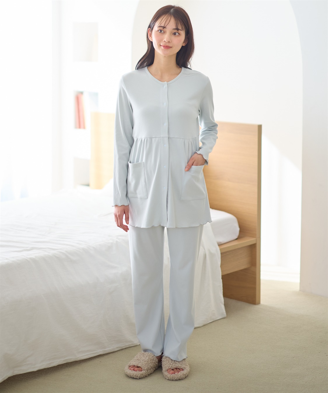 Rosemadame フライスパジャマ/ルームウェア（マタニティ/授乳服）授乳楽々 妊婦服 産前・産後対応_sub_17