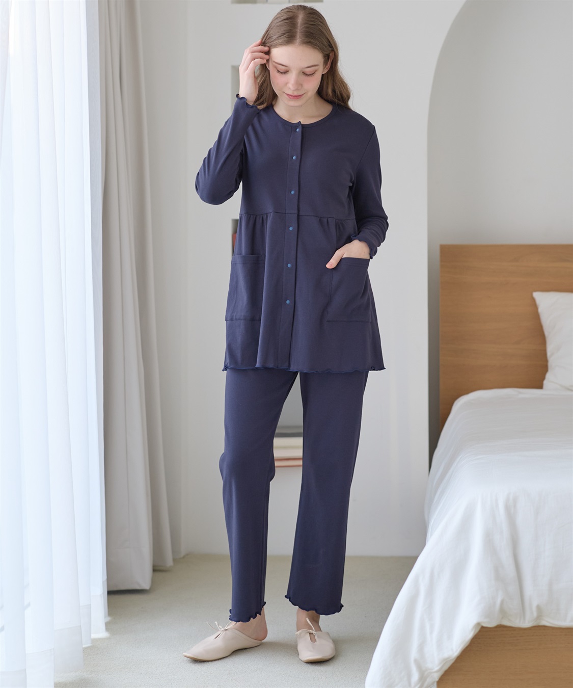 Rosemadame フライスパジャマ/ルームウェア（マタニティ/授乳服）授乳楽々 妊婦服 産前・産後対応_sub_23