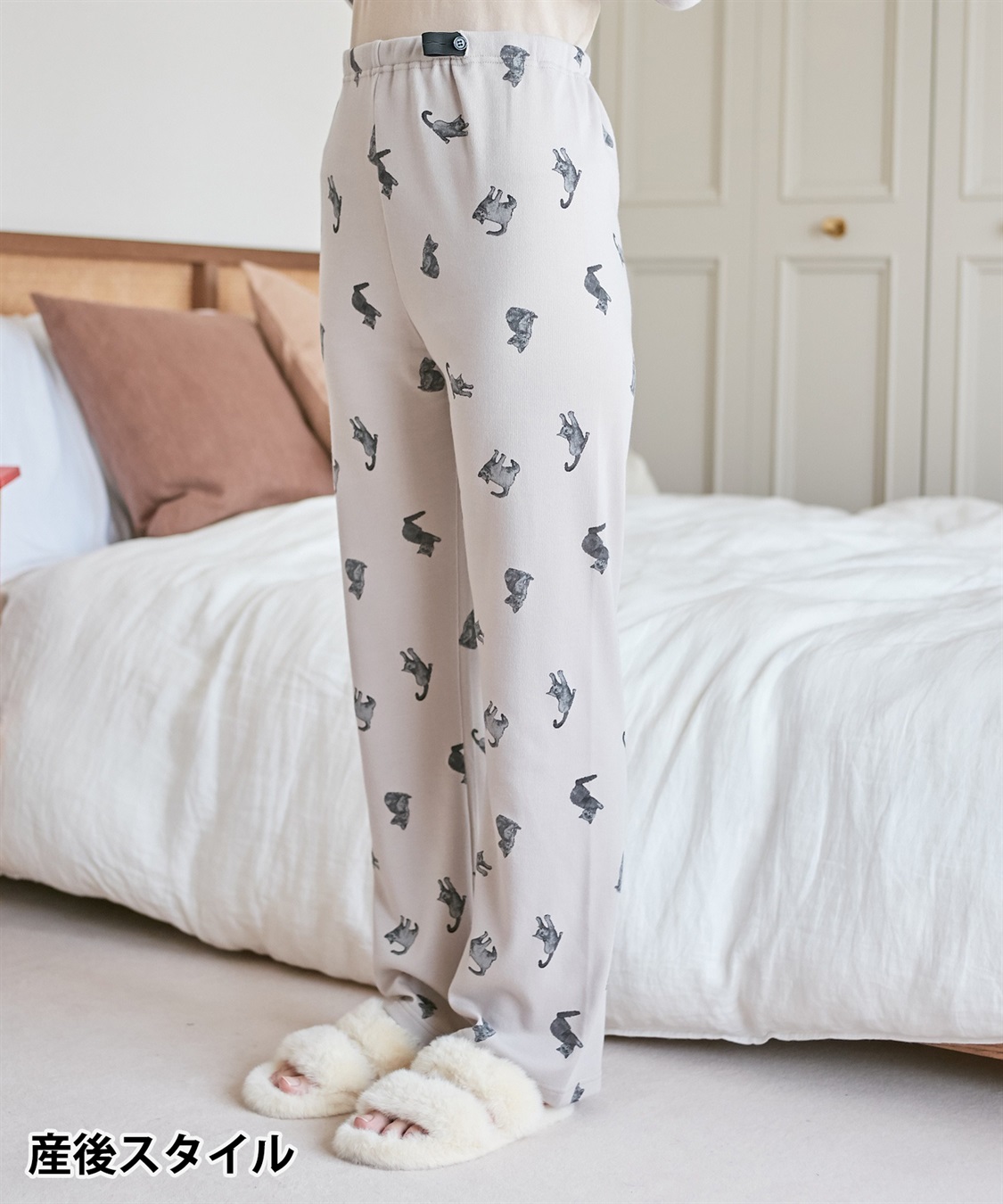 Rosemadame マタニティから産後まで ふわふわスムース無地パジャマ（マタニティ/授乳服）授乳楽々 妊婦服 産前・産後対応_sub_28