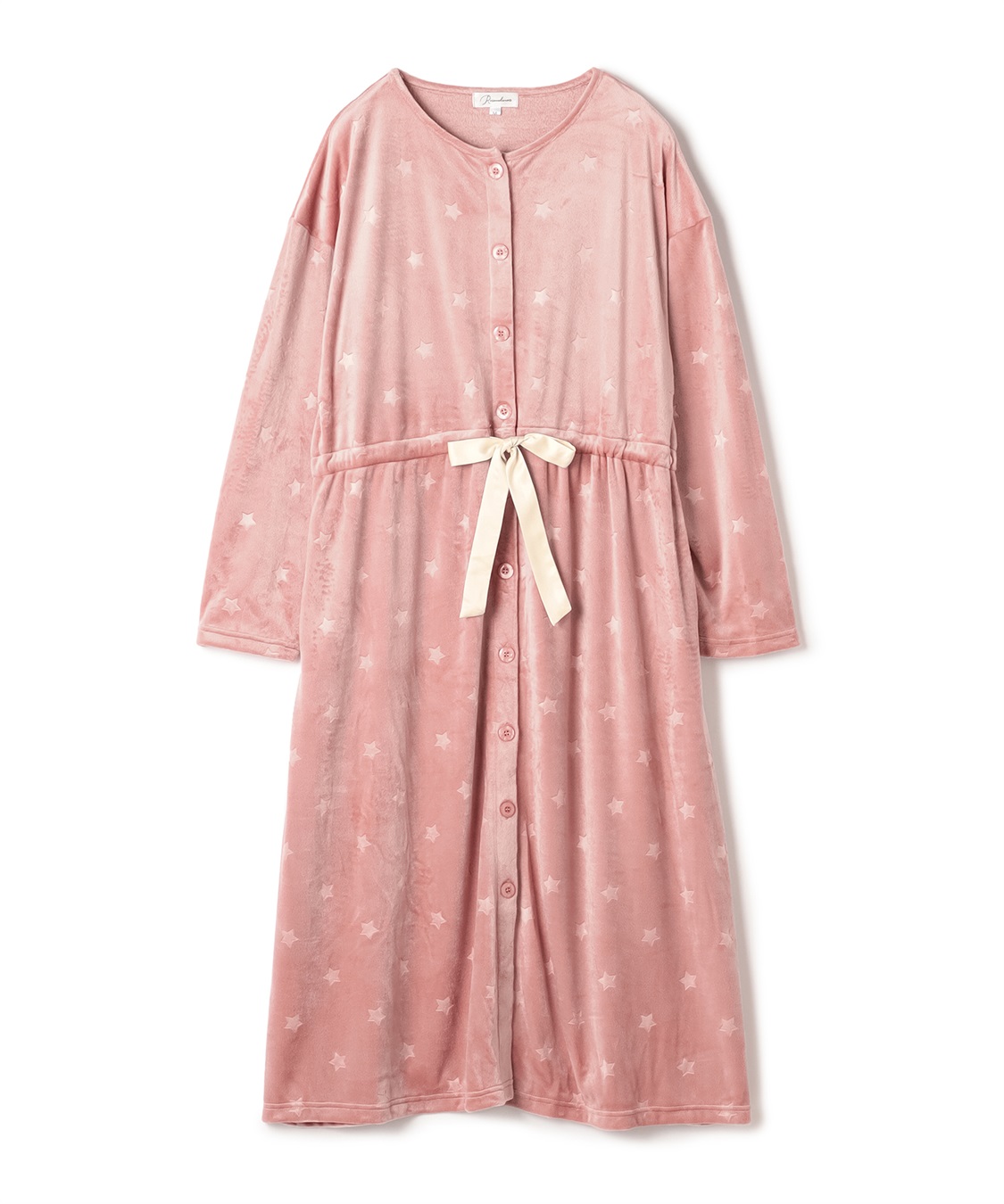 Rosemadame 授乳らくらく しっとりベロア エンボス ネグリジェ　パジャマ（マタニティ/授乳服）授乳楽々 妊婦服 産前・産後対応_sub_8