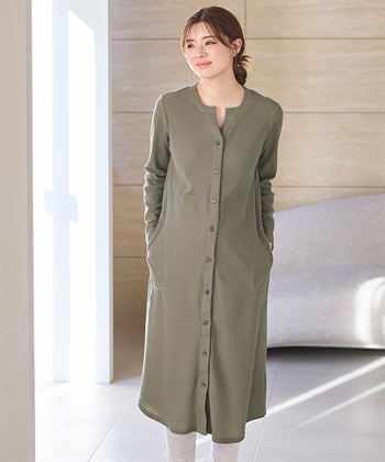 Rosemadame ワッフルワンピ×レギンス２WAYパジャマ（マタニティ/授乳服）入院準備 出産準備 産前 産後_subthumb_2