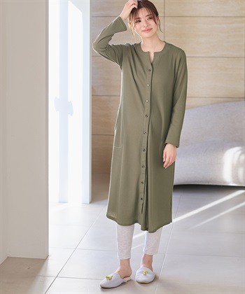 Rosemadame ワッフルワンピ×レギンス２WAYパジャマ（マタニティ/授乳服）入院準備 出産準備 産前 産後_subthumb_3