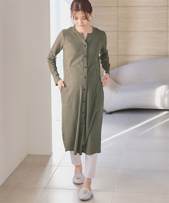 Rosemadame ワッフルワンピ×レギンス２WAYパジャマ（マタニティ/授乳服）入院準備 出産準備 産前 産後_subthumb_7