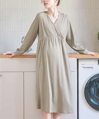 Rosemadame ワッフルカシュクール  ルームワンピース・パジャマ（マタニティ/授乳服）入院準備 出産準備 授乳楽々　授乳口付き産前 産後　_subthumb_15