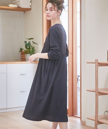 Rosemadame ワッフルカシュクール  ルームワンピース・パジャマ（マタニティ/授乳服）入院準備 出産準備 授乳楽々　授乳口付き産前 産後　_subthumb_18