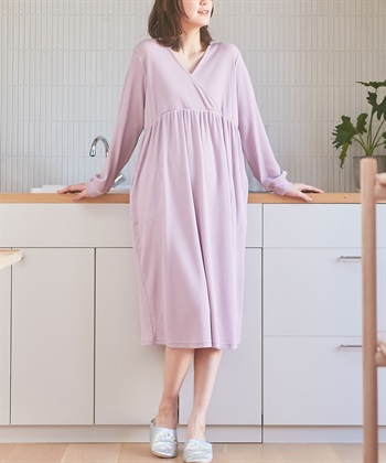 Rosemadame ワッフルカシュクール  ルームワンピース・パジャマ（マタニティ/授乳服）入院準備 出産準備 授乳楽々　授乳口付き産前 産後　_subthumb_25