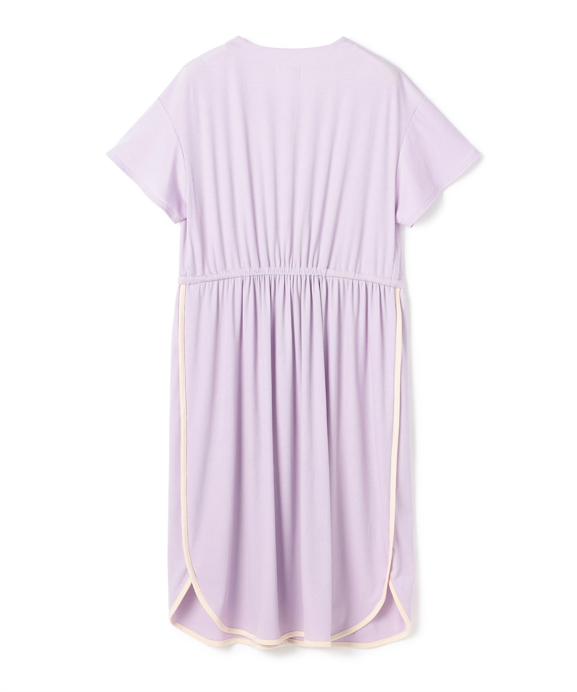 Rosemadame リブバイカラールーム半袖ワンピースパジャマ（マタニティ&授乳服）_sub_21