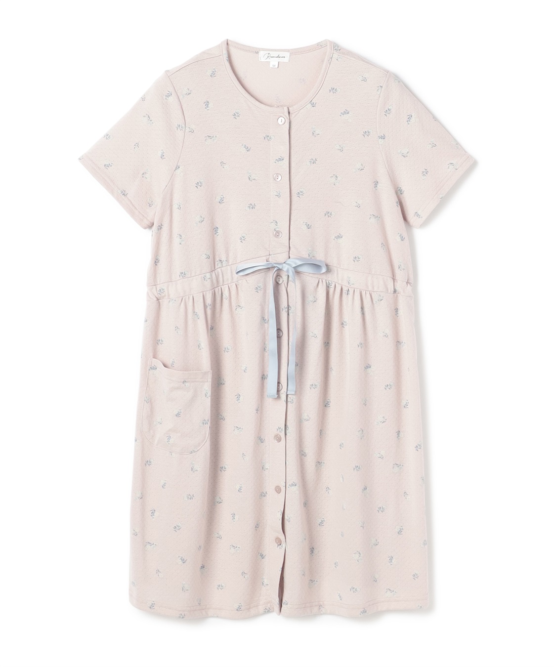 Rosemadame 【セット】パターンメッシュ花プリント半袖パジャマ&レギンス（マタニティ&授乳服）_sub_21