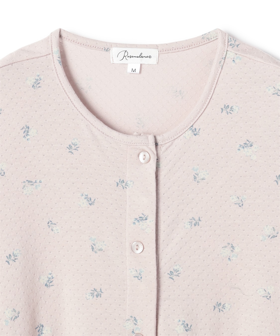 Rosemadame 【セット】パターンメッシュ花プリント半袖パジャマ&レギンス（マタニティ&授乳服）_sub_22