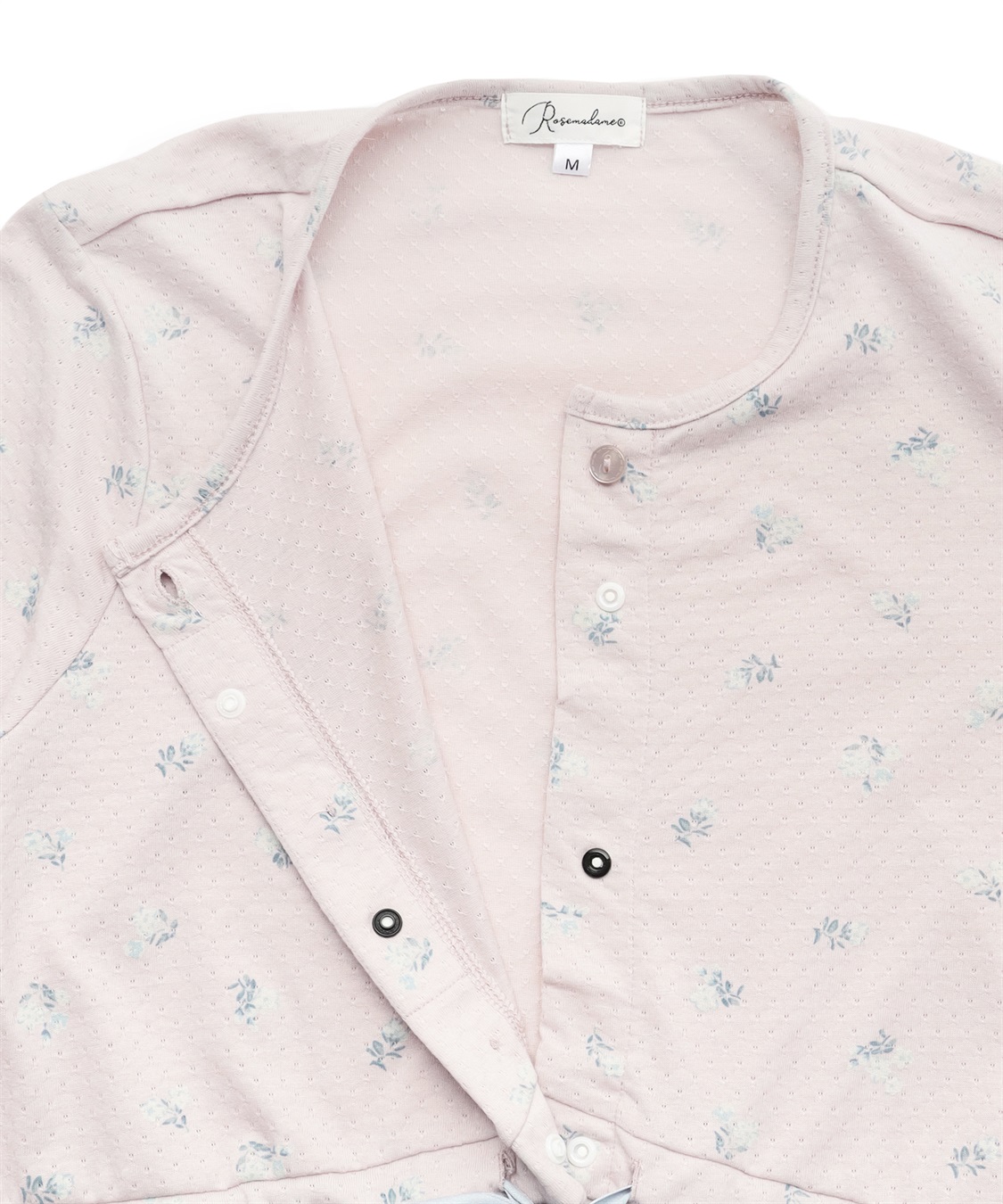 Rosemadame 【セット】パターンメッシュ花プリント半袖パジャマ&レギンス（マタニティ&授乳服）_sub_23