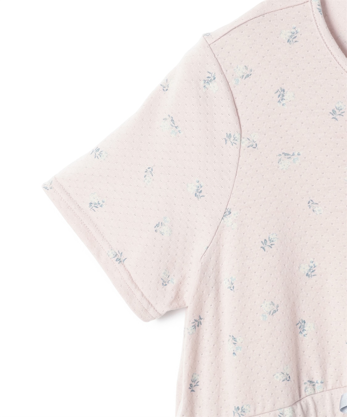 Rosemadame 【セット】パターンメッシュ花プリント半袖パジャマ&レギンス（マタニティ&授乳服）_sub_24