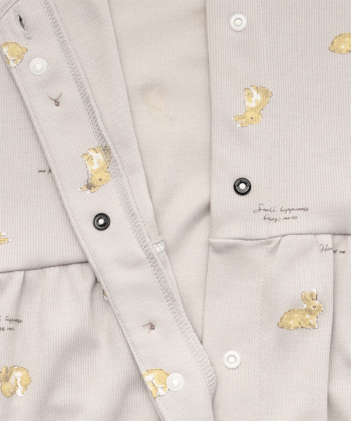 Rosemadame 【セット】ふわふわスムースウサギ柄2WAYパジャマ(産前・産後対応 マタニティ＆授乳服 ルームウェア)_sub_22