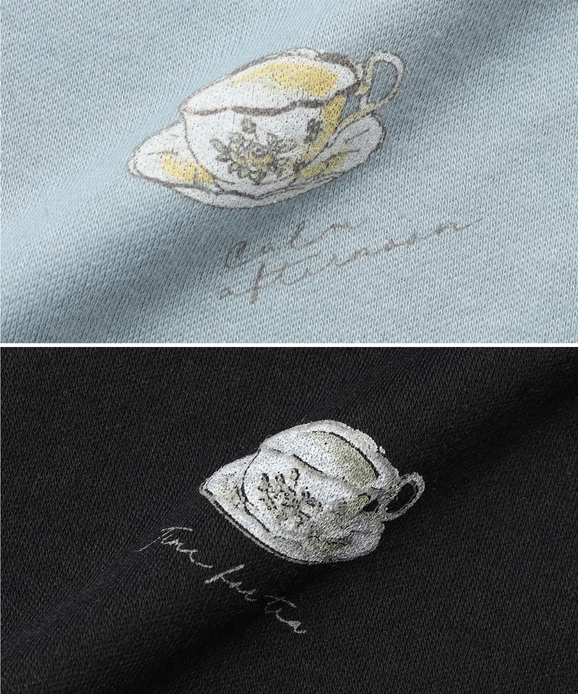 Rosemadame スムース素材ティータイムモチーフネグリジェ・パジャマ(産前・産後対応 マタニティ＆授乳服 ルームウェア)_sub_13