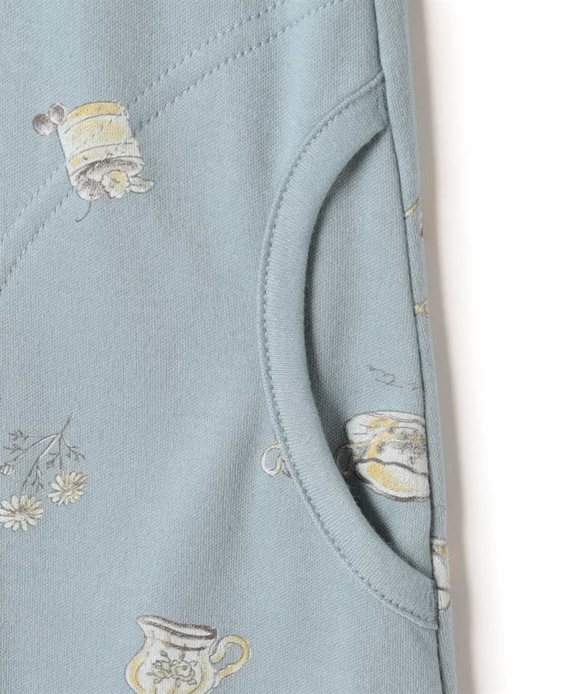 Rosemadame スムース素材ティータイムモチーフネグリジェ・パジャマ(産前・産後対応 マタニティ＆授乳服 ルームウェア)_sub_16