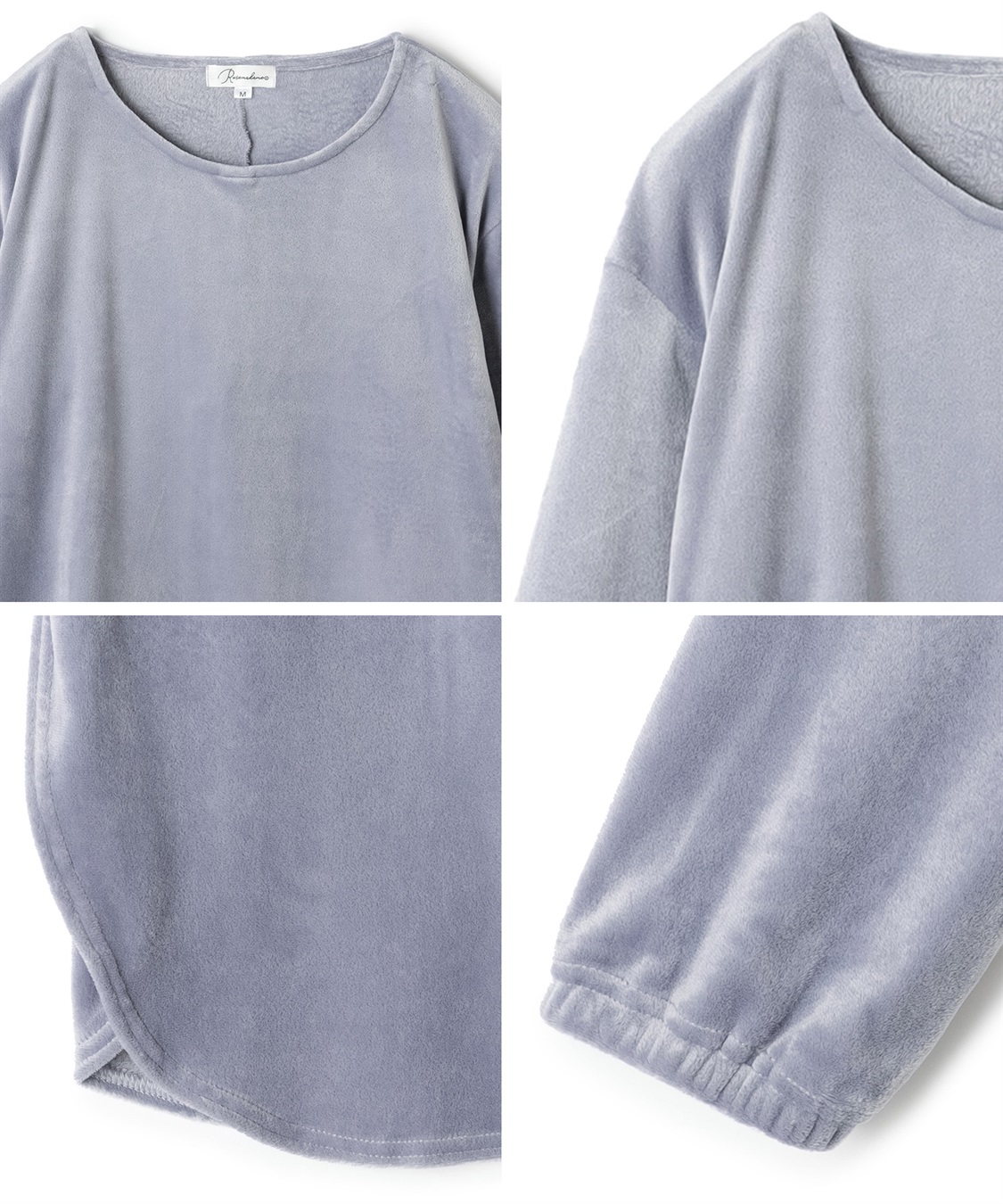 Rosemadame 【セット】ベロアルームウェア(産前・産後対応 マタニティ＆授乳服 パジャマ)_sub_14