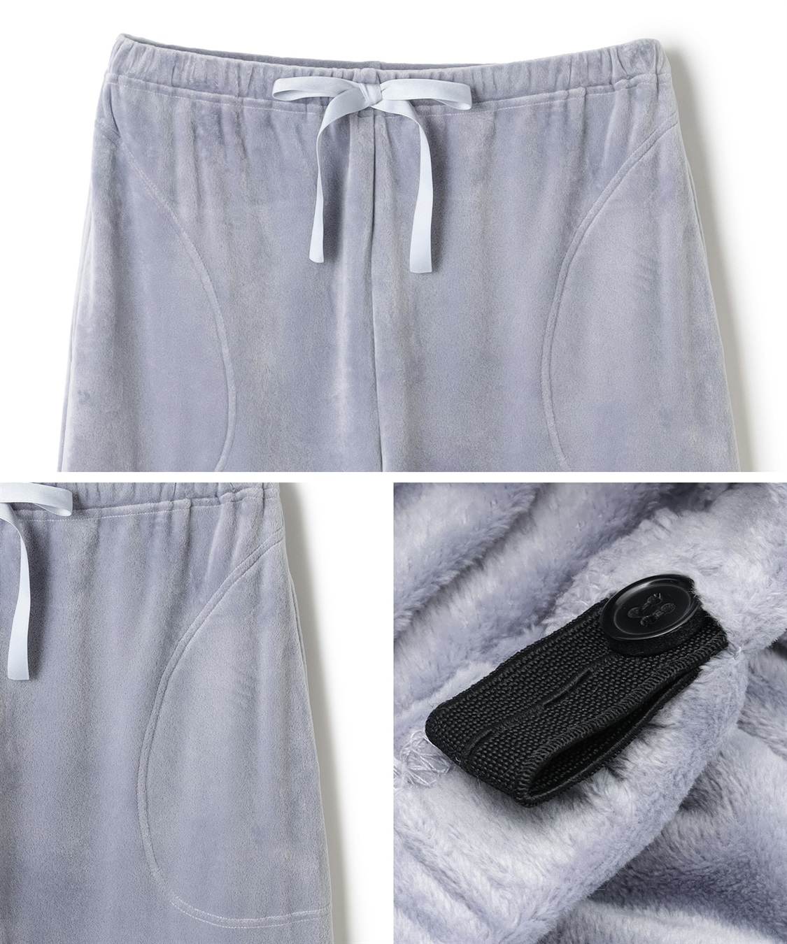 Rosemadame 【セット】ベロアルームウェア(産前・産後対応 マタニティ＆授乳服 パジャマ)_sub_15