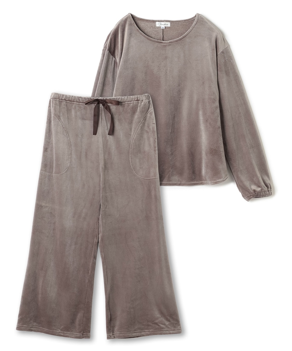 Rosemadame 【セット】ベロアルームウェア(産前・産後対応 マタニティ＆授乳服 パジャマ)_sub_19