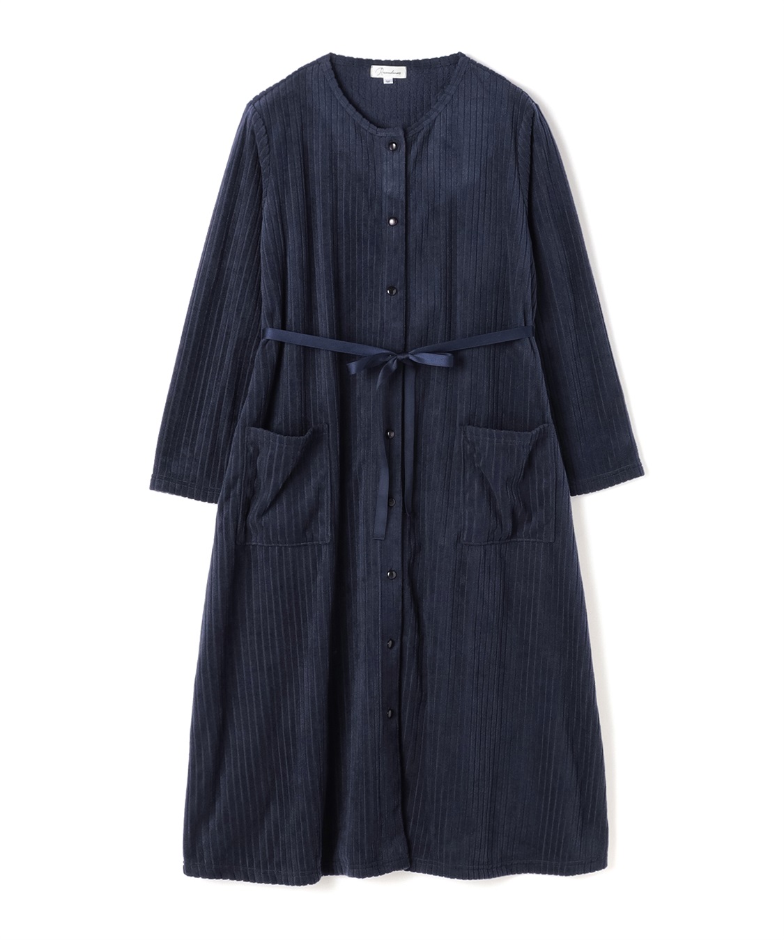 Rosemadame 針抜きリブテレコフリースネグリジェ/パジャマ(産前・産後対応 マタニティ＆授乳服 ルームウェア)_sub_8