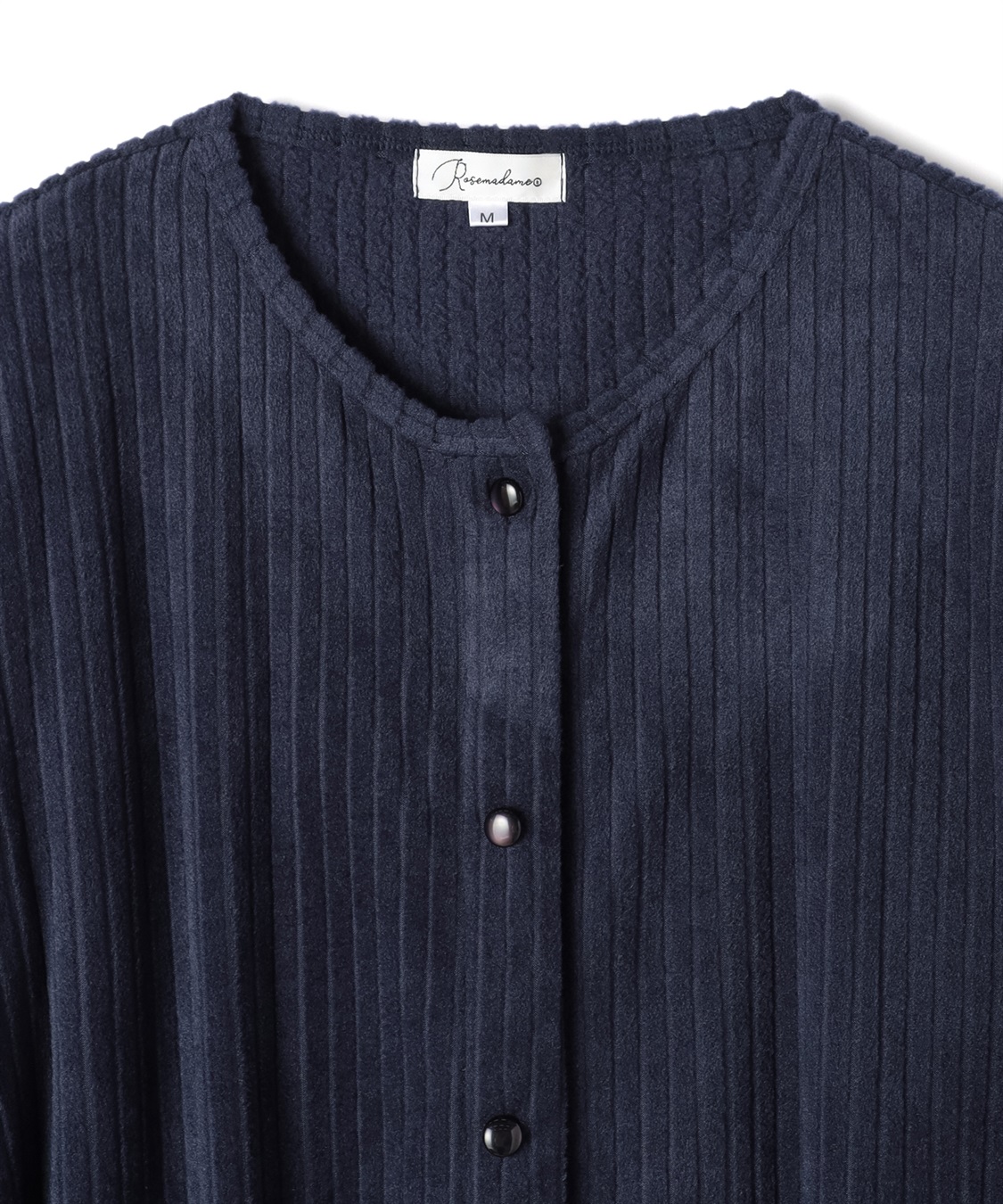 Rosemadame 針抜きリブテレコフリースネグリジェ/パジャマ(産前・産後対応 マタニティ＆授乳服 ルームウェア)_sub_15