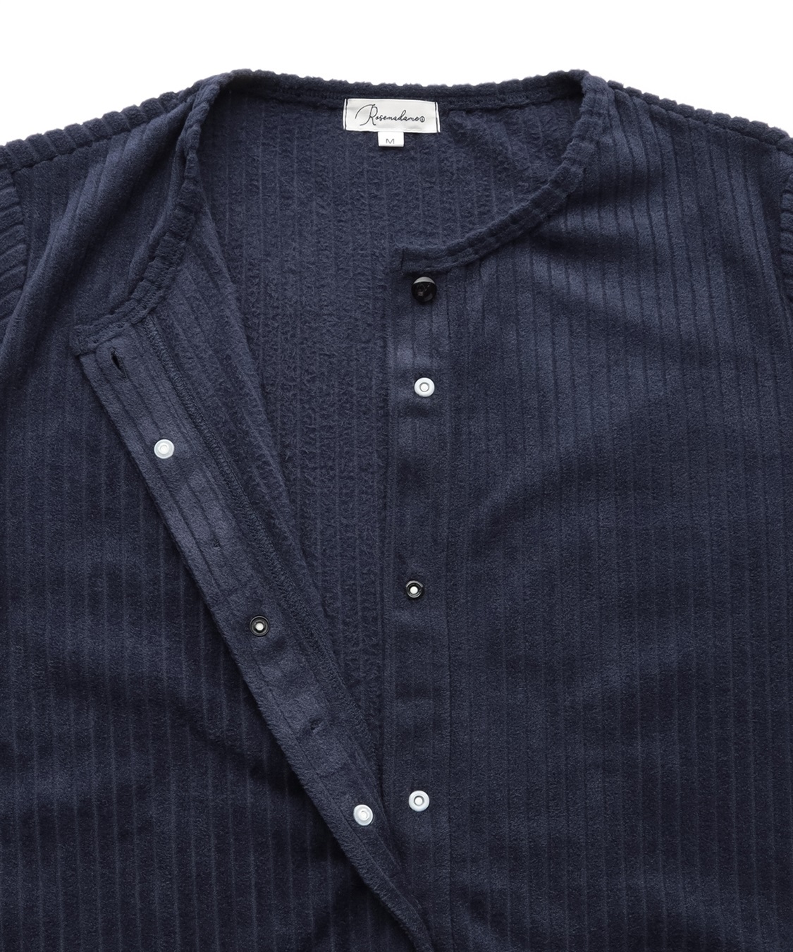 Rosemadame 針抜きリブテレコフリースネグリジェ/パジャマ(産前・産後対応 マタニティ＆授乳服 ルームウェア)_sub_16