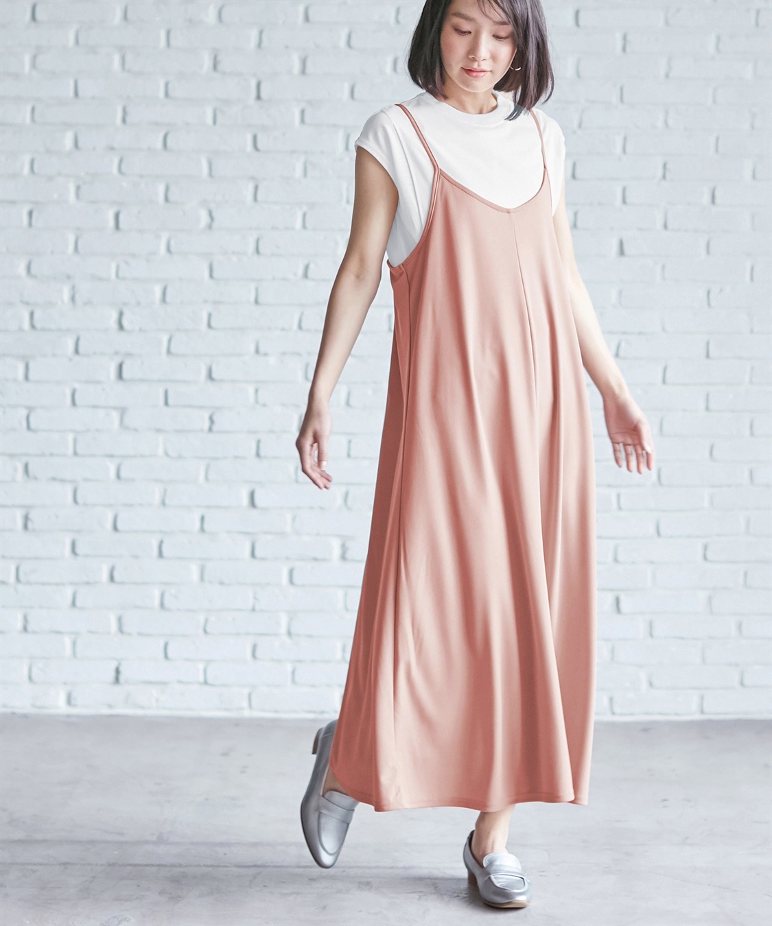 接触冷感ワンピース＆汗じみ防止Tシャツ（授乳口付き） Rosemadame｜クロスプラス公式通販サイト