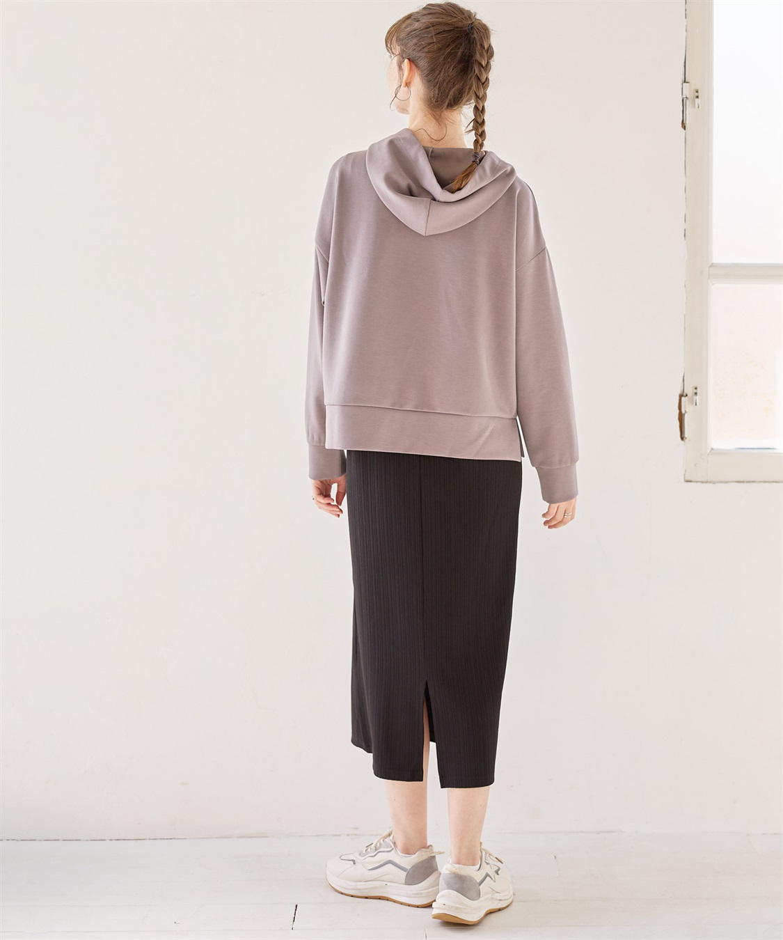 Rosemadame ダンボールトップス＆スカートワンピース（マタニティ/授乳服） 授乳口付き 授乳楽々 妊婦服 産前・産後対応_sub_12