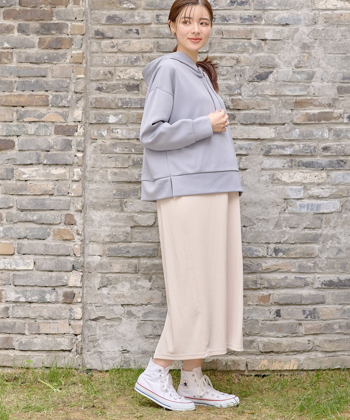 Rosemadame ダンボールトップス＆スカートワンピース（マタニティ/授乳服） 授乳口付き 授乳楽々 妊婦服 産前・産後対応_sub_16