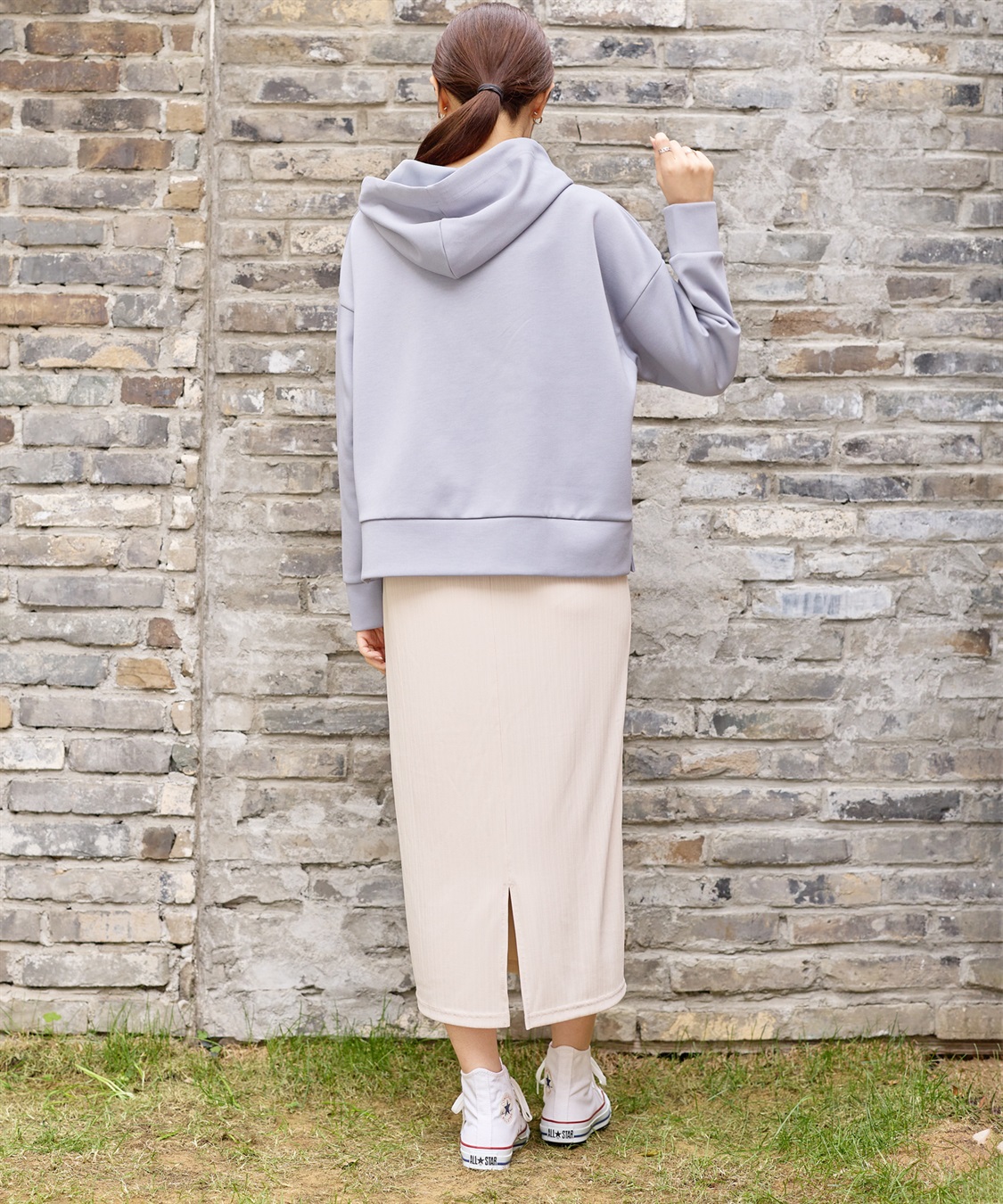 Rosemadame ダンボールトップス＆スカートワンピース（マタニティ/授乳服） 授乳口付き 授乳楽々 妊婦服 産前・産後対応_sub_18