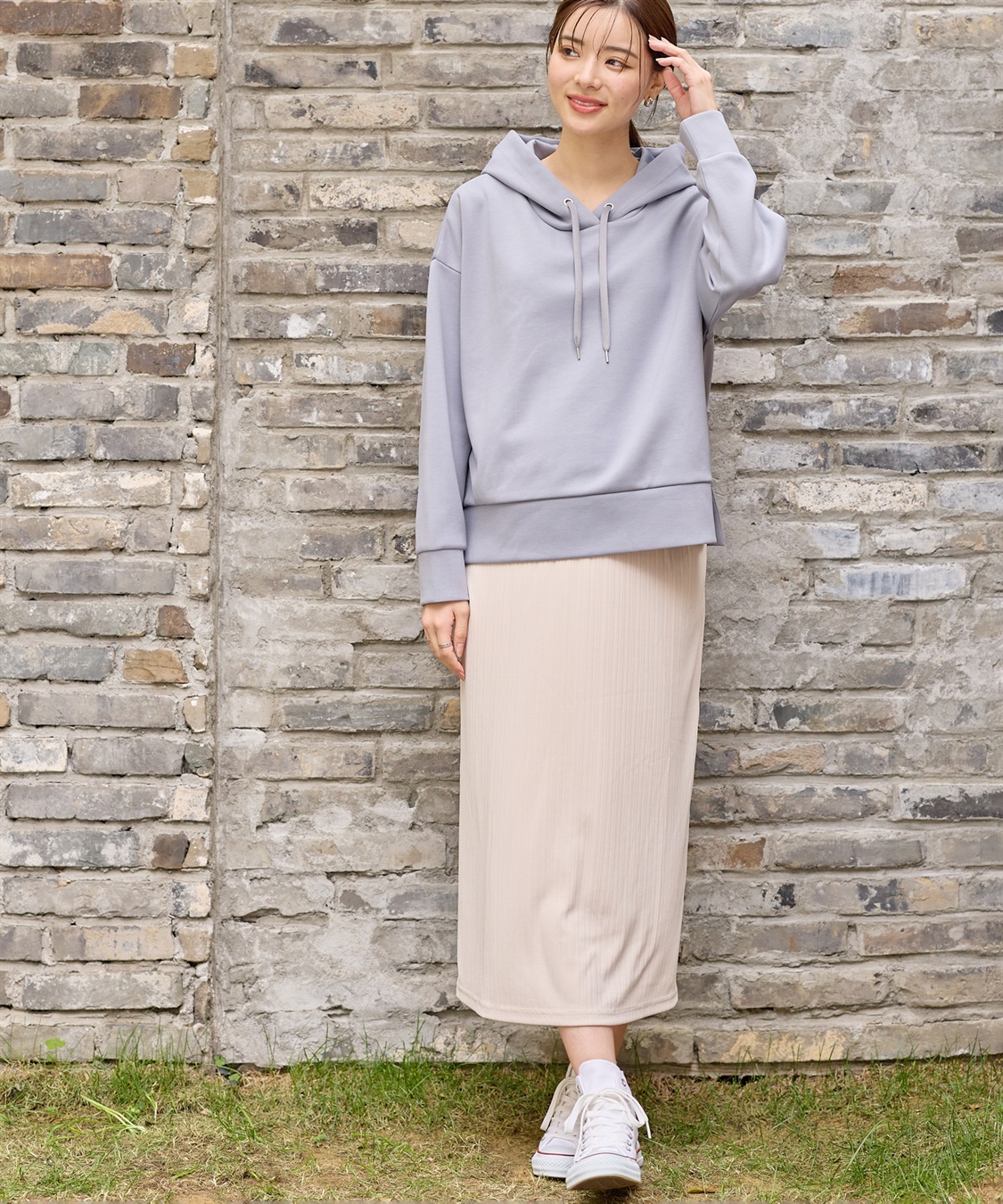 Rosemadame ダンボールトップス＆スカートワンピース（マタニティ/授乳服） 授乳口付き 授乳楽々 妊婦服 産前・産後対応_sub_19