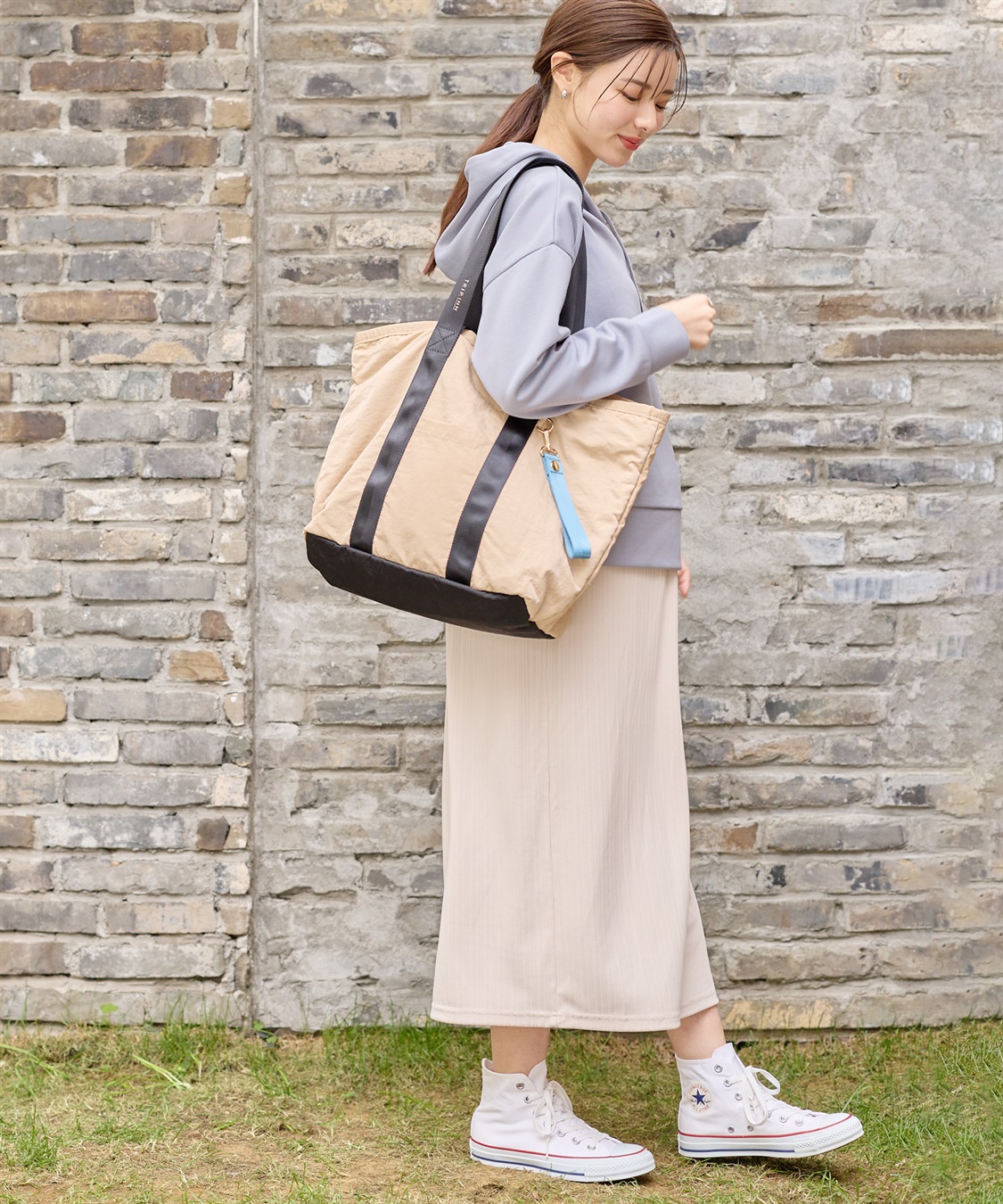 Rosemadame ダンボールトップス＆スカートワンピース（マタニティ/授乳服） 授乳口付き 授乳楽々 妊婦服 産前・産後対応_sub_21