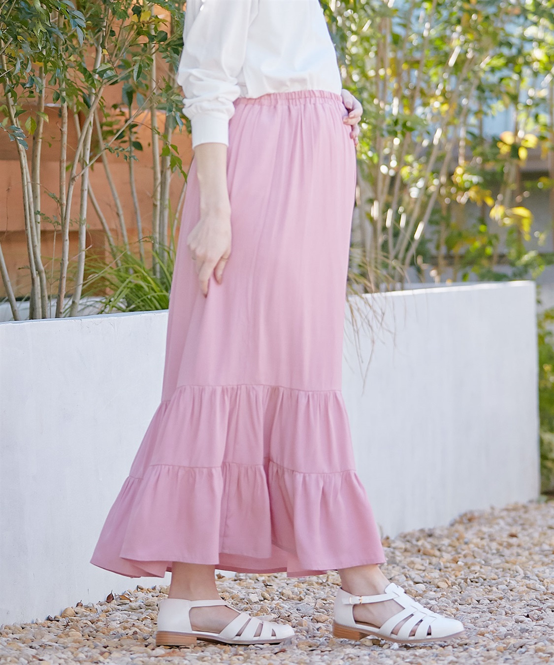 Rosemadame 産後も使える  ティアードスカート（マタニティ/授乳服）授乳楽々 妊婦服 産前・産後対応_sub_18