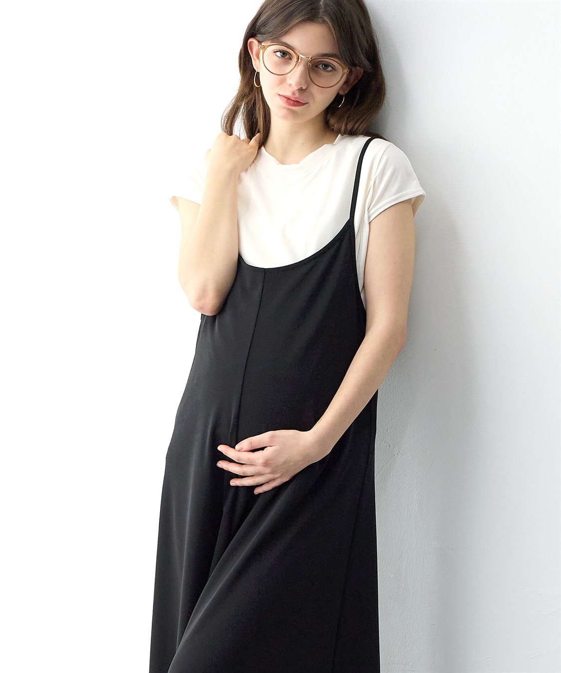 Rosemadame 【セット】汗染み防止加工トップス＆接触冷感キャミワンピ（マタニティ&授乳服）_sub_18