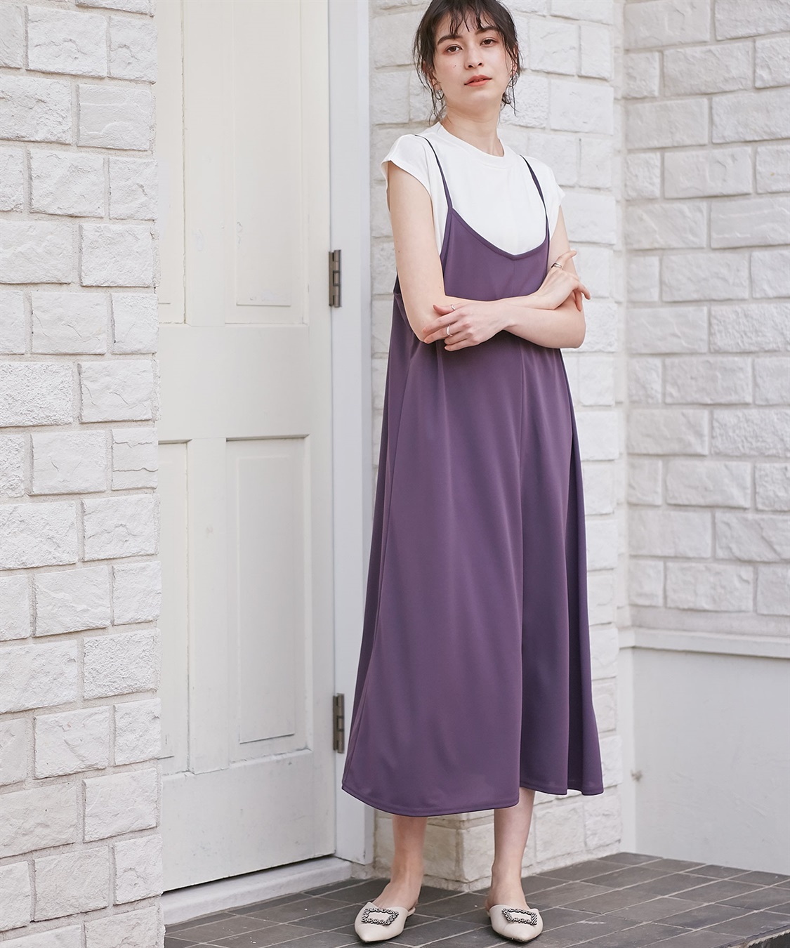 Rosemadame 【セット】汗染み防止加工トップス＆接触冷感キャミワンピ（マタニティ&授乳服）_sub_20