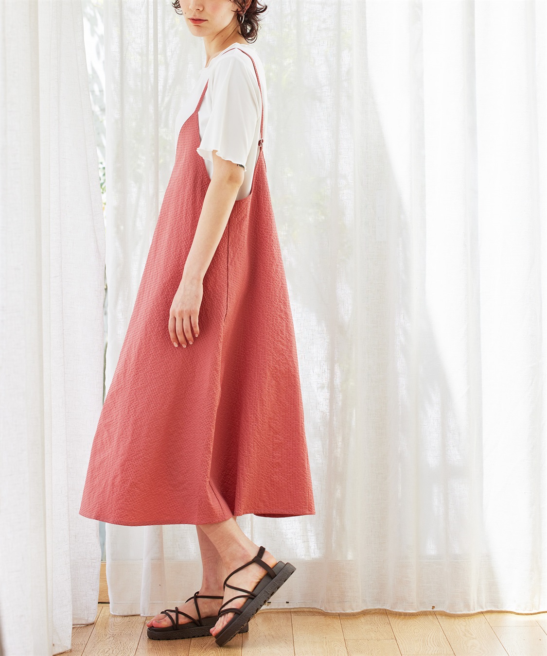 Rosemadame サッカーシアートップス&キャミワンピセット（マタニティ&授乳服）_sub_9