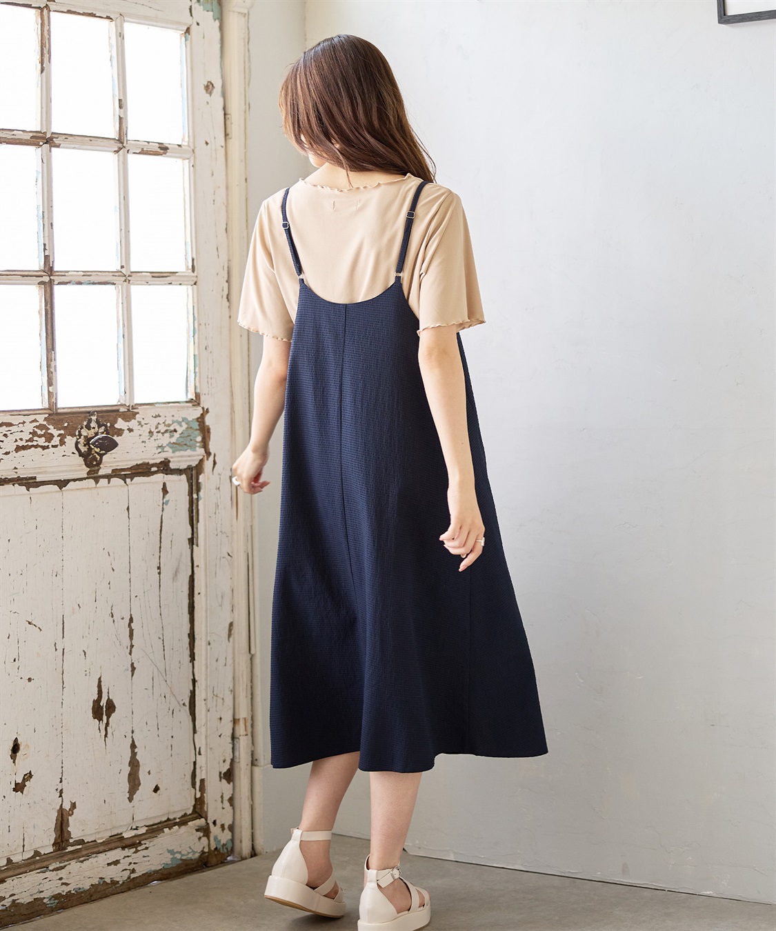 Rosemadame サッカーシアートップス&キャミワンピセット（マタニティ&授乳服）_sub_10