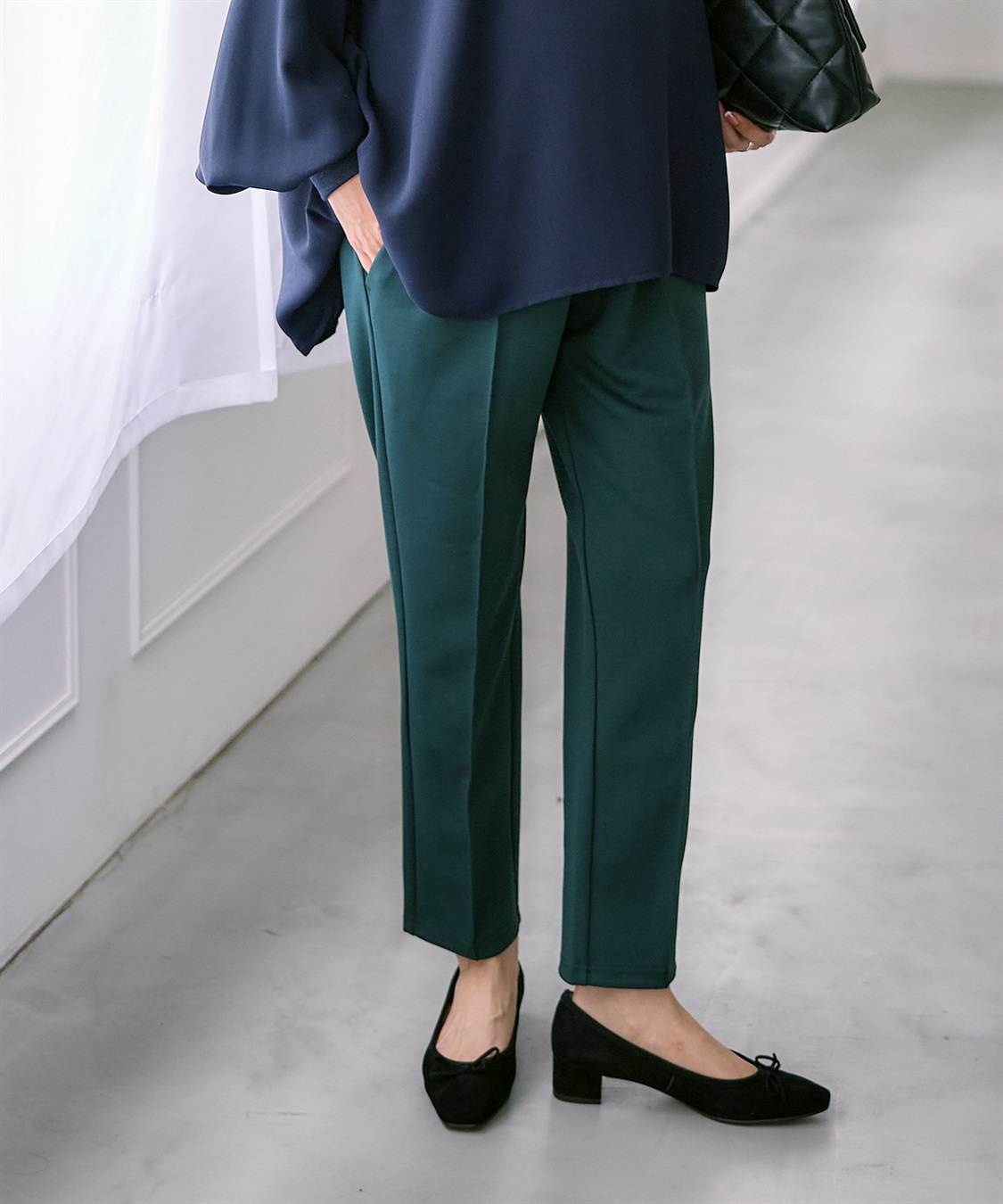 Rosemadame ダンボールテーパードパンツ(産前・産後対応 マタニティウェア)_sub_6