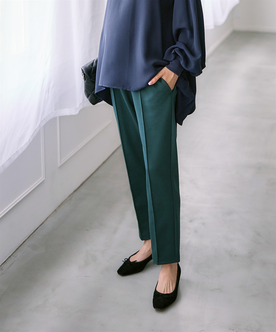 Rosemadame ダンボールテーパードパンツ(産前・産後対応 マタニティウェア)_sub_7