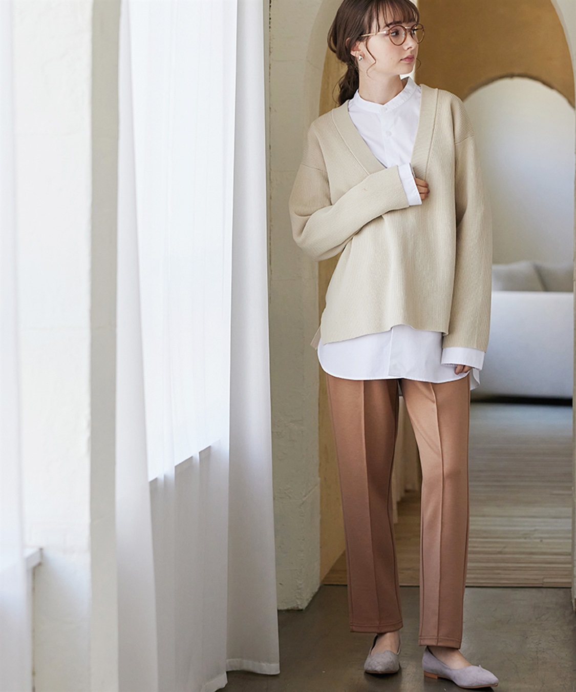 Rosemadame ダンボールテーパードパンツ(産前・産後対応 マタニティウェア)_sub_10