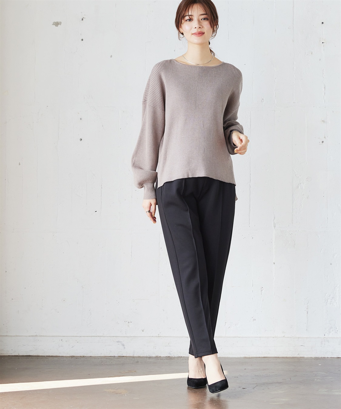 Rosemadame ダンボールテーパードパンツ(産前・産後対応 マタニティウェア)_sub_28