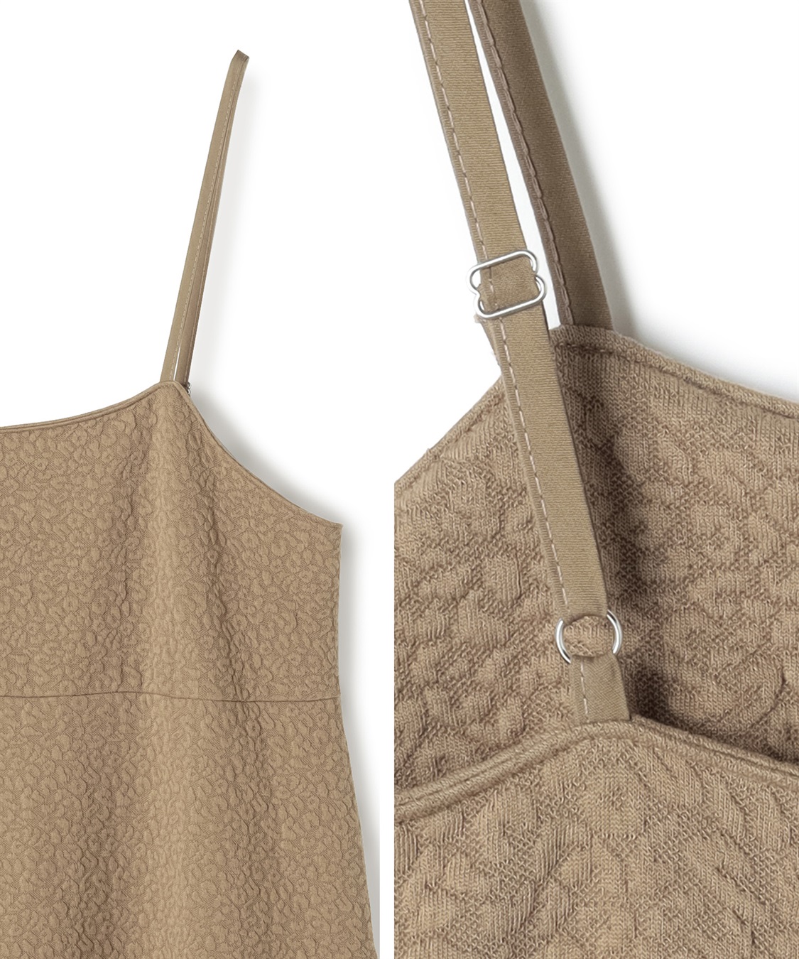 Rosemadame 【セットアイテム】ぽこぽこジャガードキャミワンピ×リブカットソー(マタニティ/授乳服）授乳楽々 妊婦服 産前・産後対応_sub_22