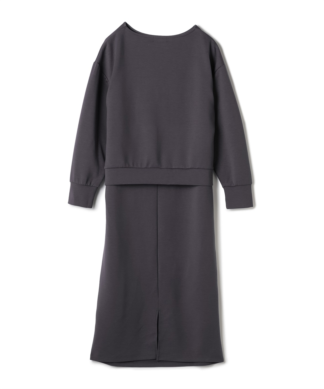 Rosemadame ダンボールセットアップ風 ドッキングワンピース（マタニティ/授乳服）授乳口付き 授乳楽々 妊婦服 産前・産後対応_sub_24